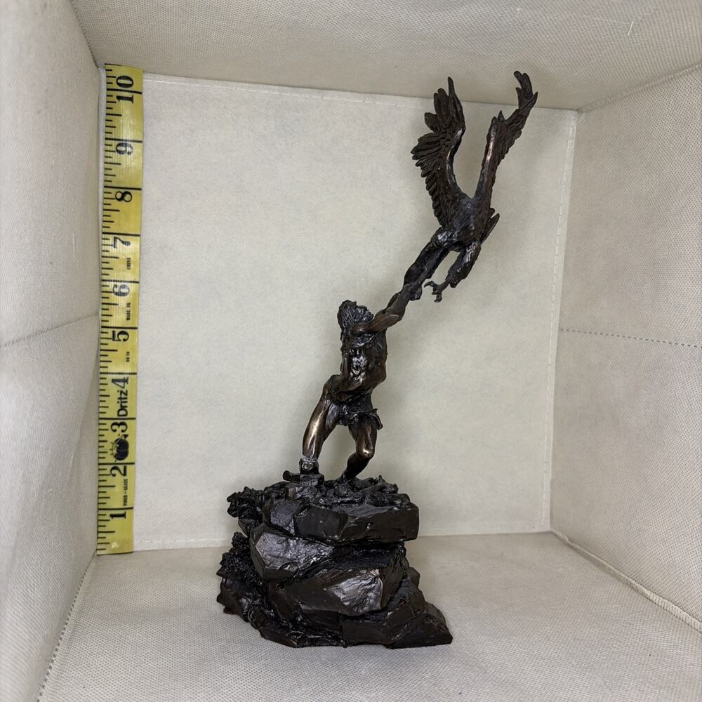 The Eagle Catcher By Michael Boyett/New England Collectors Society Ed Limit 9500